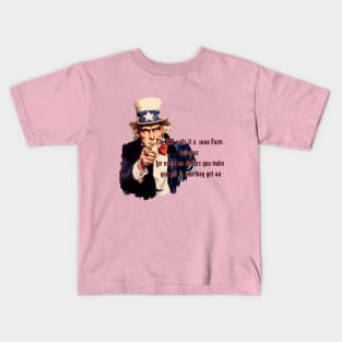 1040 Form Meme Kids T-Shirt